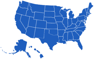 Blue-USA-Map